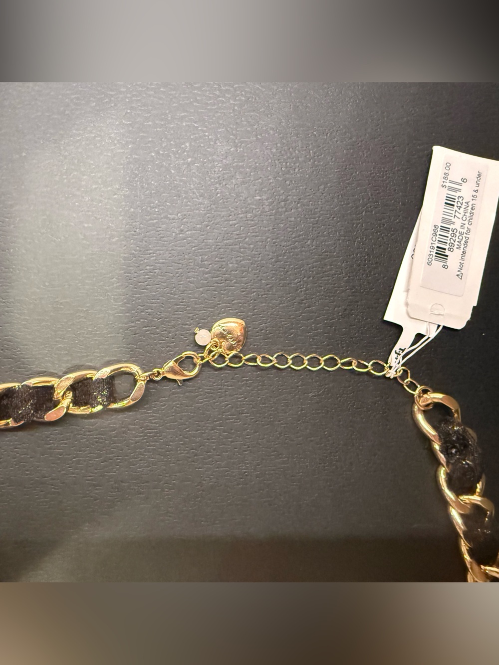 NEW RELEASE Betsey Johnson Halloween Charm Car Spider Pumpkin Hat Necklace NWT - Picture 3 of 3